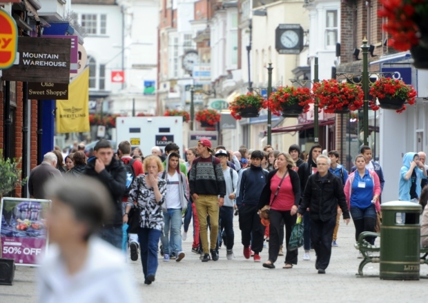 Horsham Town Centre Shopping