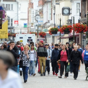 Horsham Town Centre Shopping